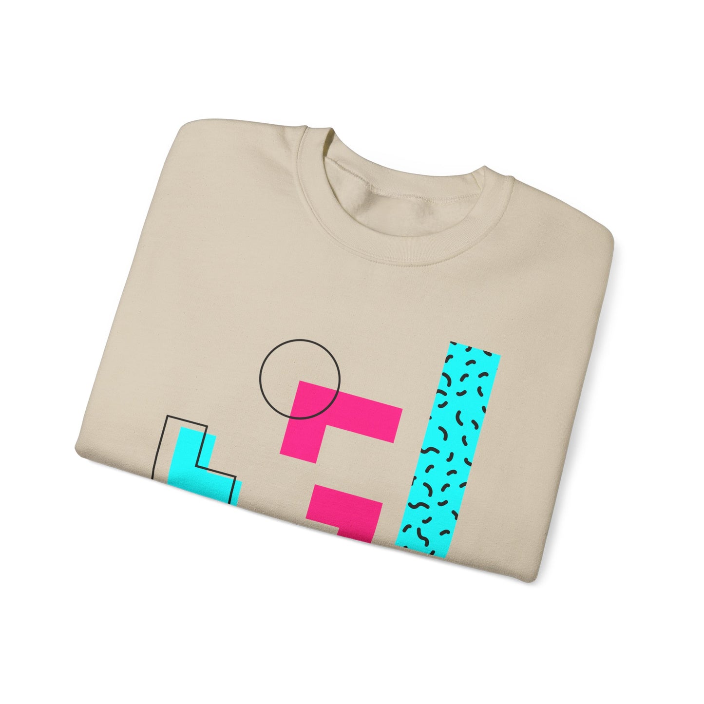 Geometric Pop Art Sweatshirt - Unisex Heavy Blend™