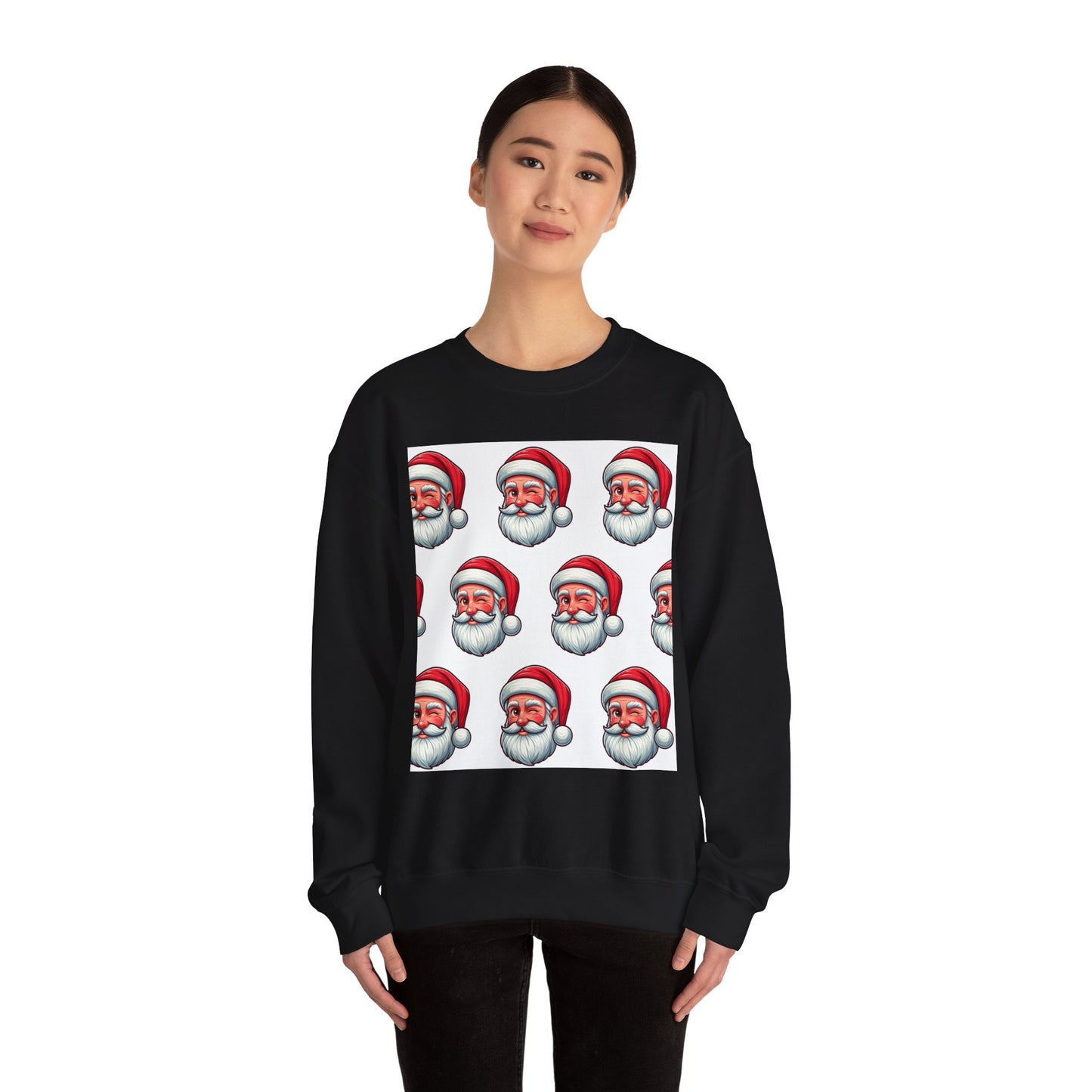 Santa Claus Winking Sweatshirt