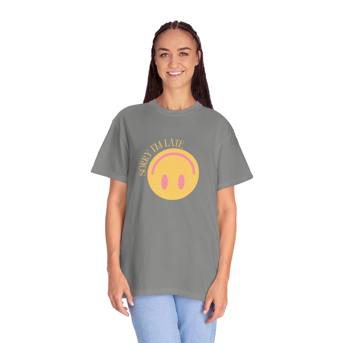 Upside Down Smiley Vibes T-Shirt, Cute Graphic Tee, Unisex Summer Shirt, Fun Casual Wear, Gift for Friends, Happy Mood Apparel