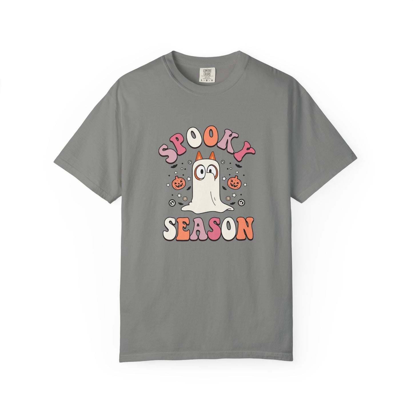 Spooky Season T-Shirt, Unisex Halloween Shirt, Cute Ghost Tee, Fall Fashion, Casual Wear for Halloween Parties