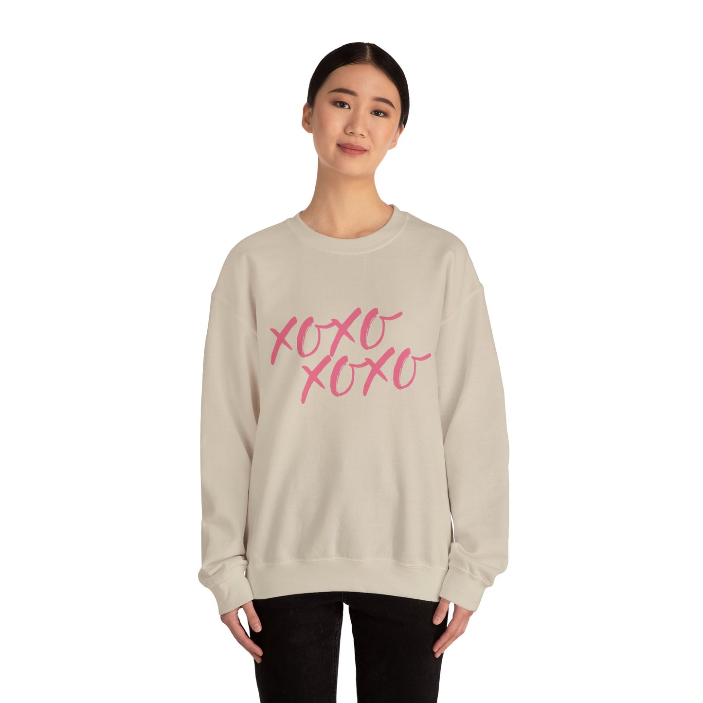 XOXO Love Sweatshirt - Cozy Unisex Crewneck for Every Occasion