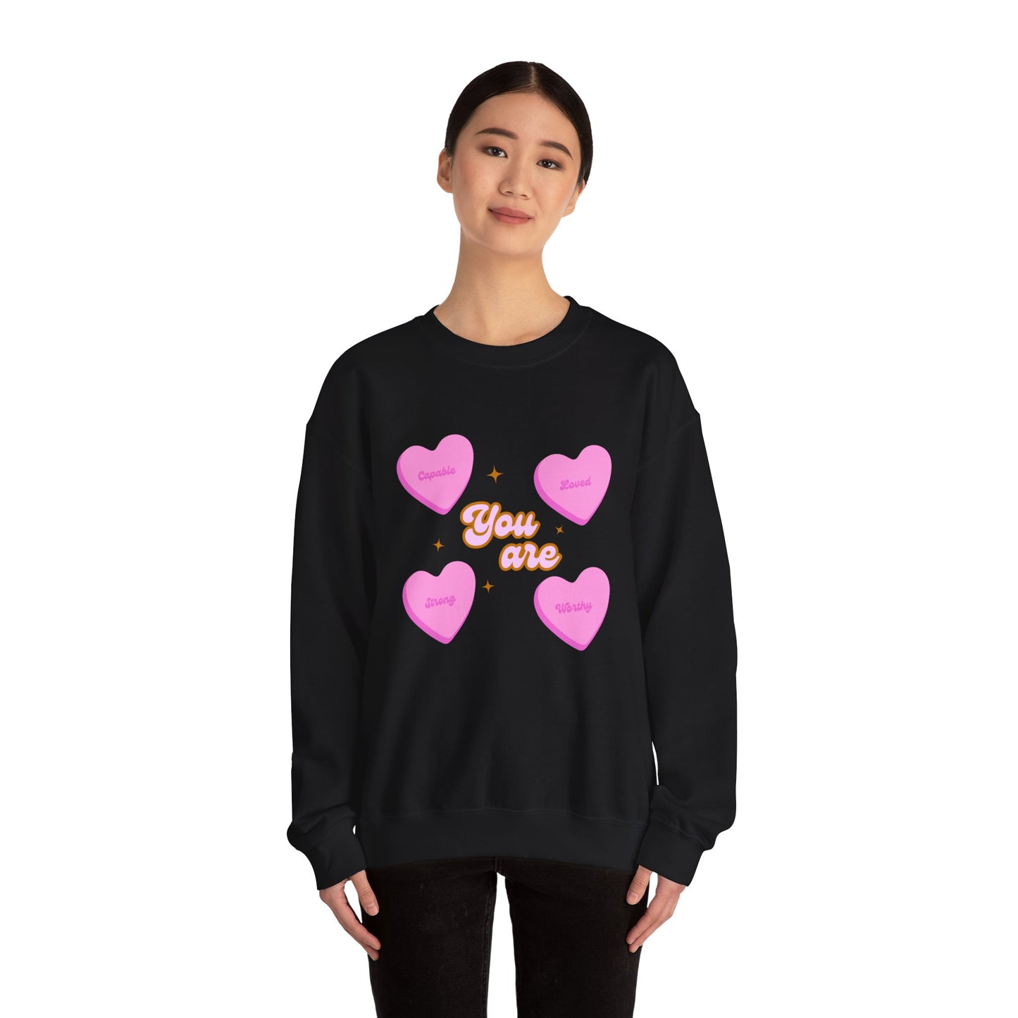 You Are Loved Unisex Heavy Blend™ Crewneck Sweatshirt