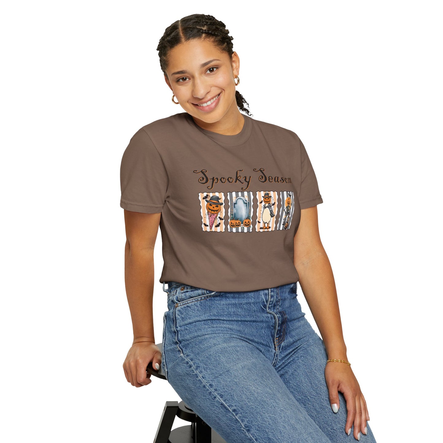 Spooky Season Unisex T-shirt, Halloween Tee, Casual Wear, Autumn Apparel, Gift for Halloween Lovers, Cozy Graphic Tee