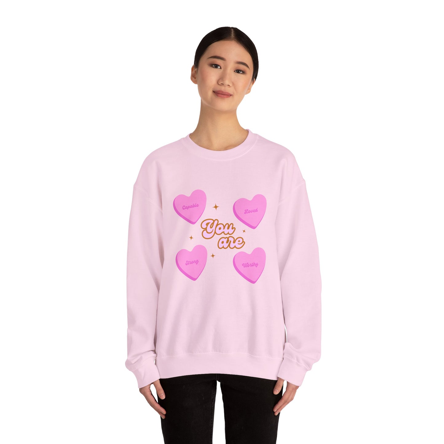 You Are Loved Unisex Heavy Blend™ Crewneck Sweatshirt