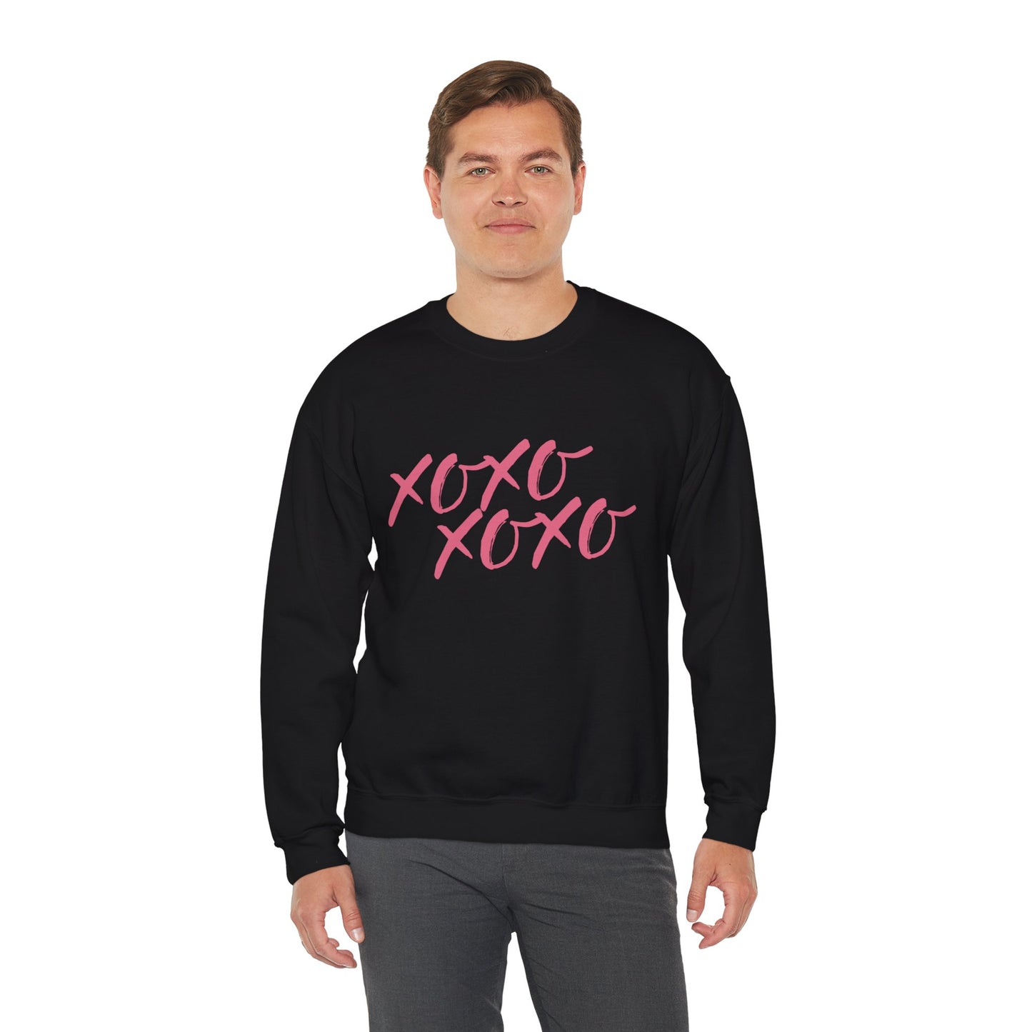 XOXO Love Sweatshirt - Cozy Unisex Crewneck for Every Occasion