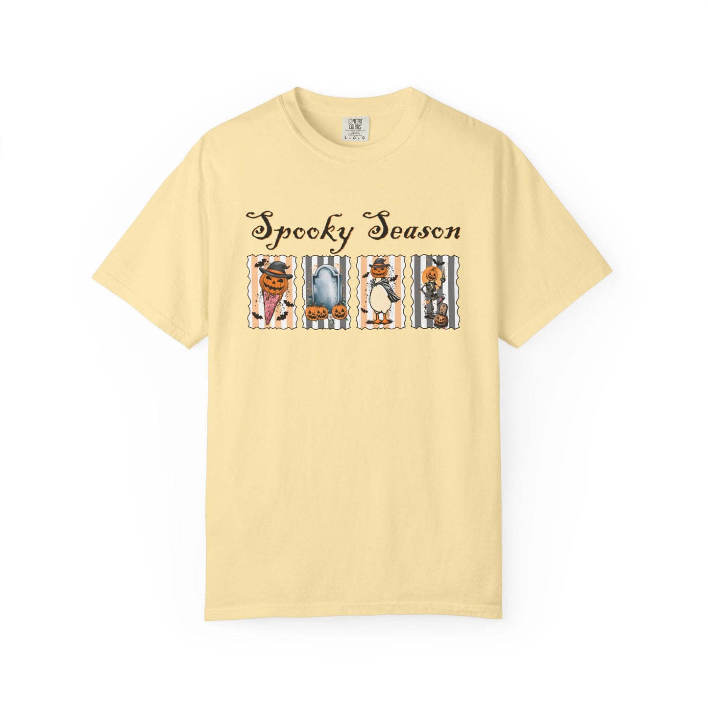 Spooky Season Unisex T-shirt, Halloween Tee, Casual Wear, Autumn Apparel, Gift for Halloween Lovers, Cozy Graphic Tee