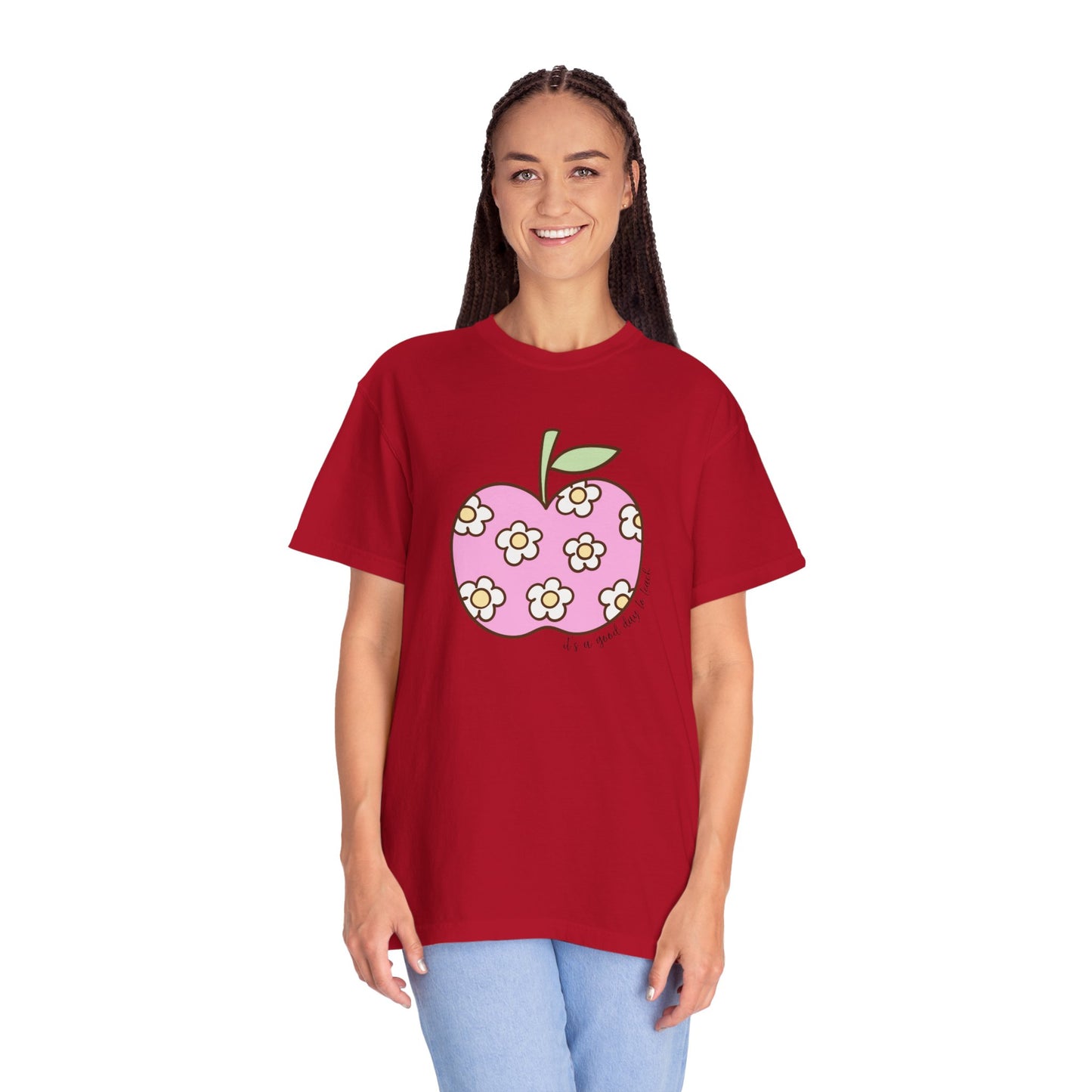 Teacher Apple Unisex T-shirt - It's a Good Day to Teach