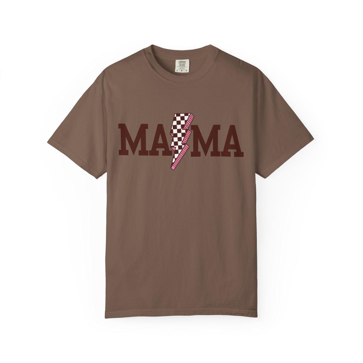 Mama Lightning Bolt T-Shirt, Unisex Tee for Moms, Casual Wear, Gift for Mother's Day, Fun Graphic Shirt