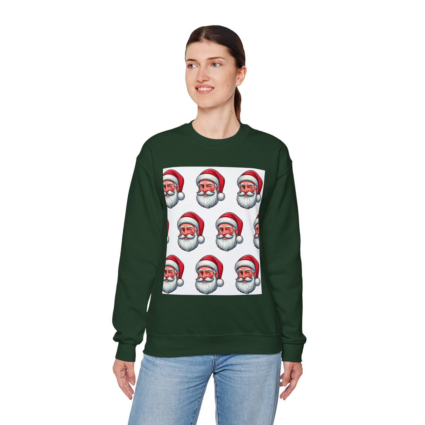 Santa Claus Winking Sweatshirt