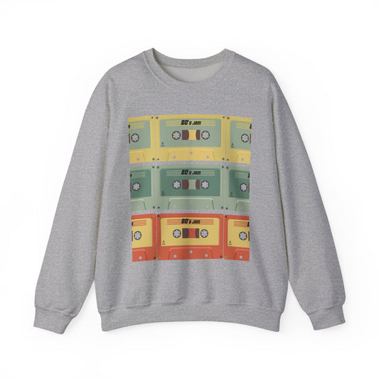 Vintage Cassette Tape Unisex Heavy Blend™ Crewneck Sweatshirt