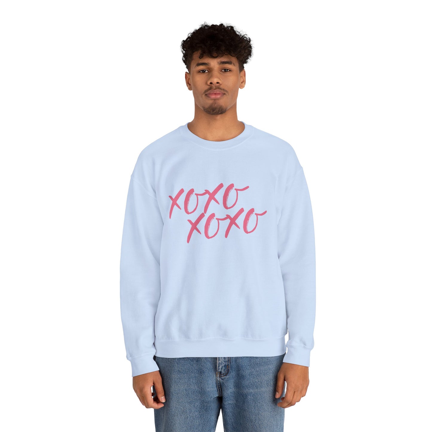 XOXO Love Sweatshirt - Cozy Unisex Crewneck for Every Occasion