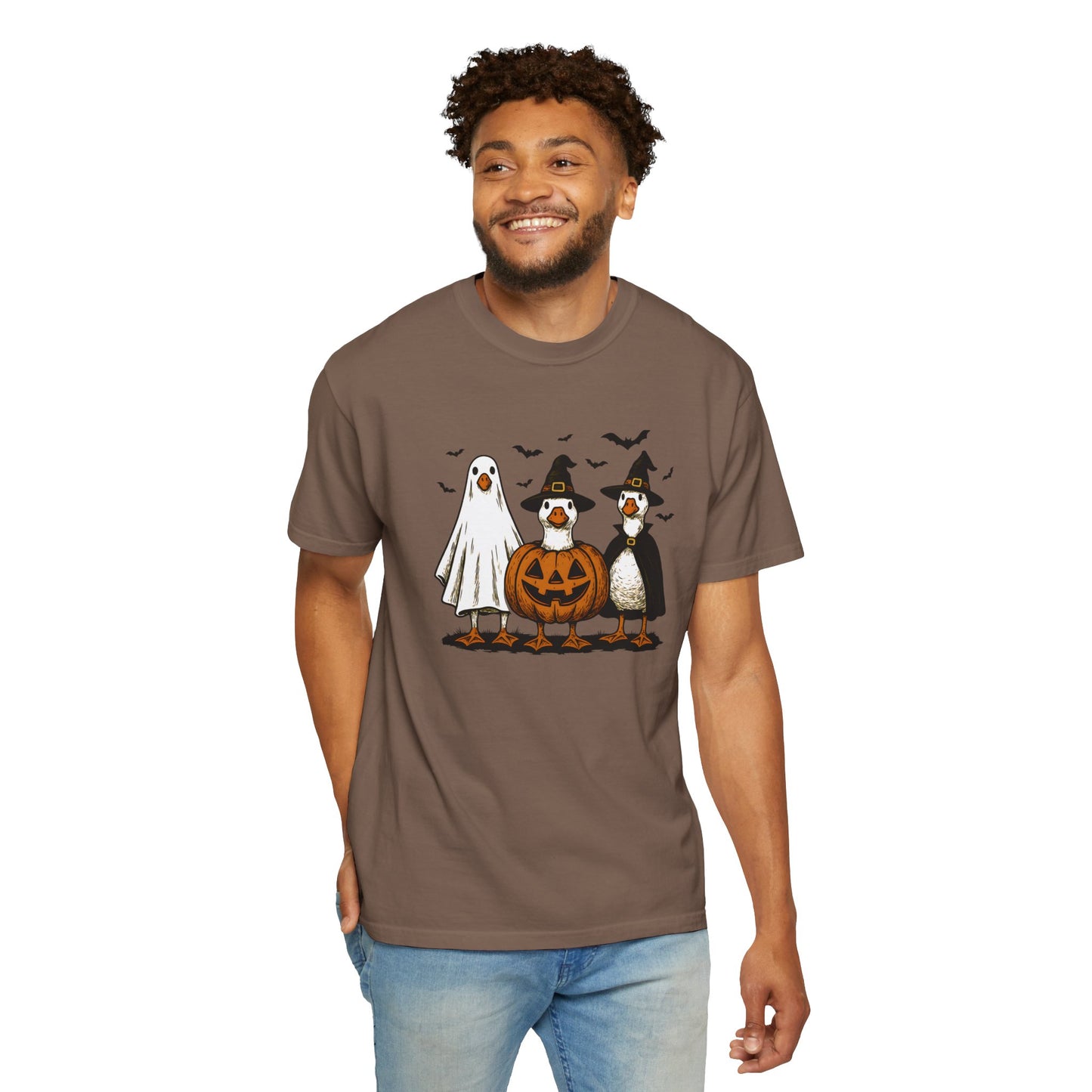 Halloween Goose Graphic T-shirt