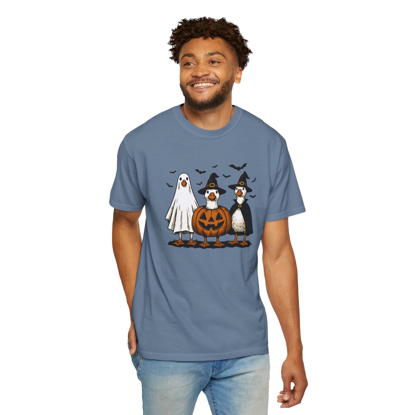 Halloween Goose Graphic T-shirt
