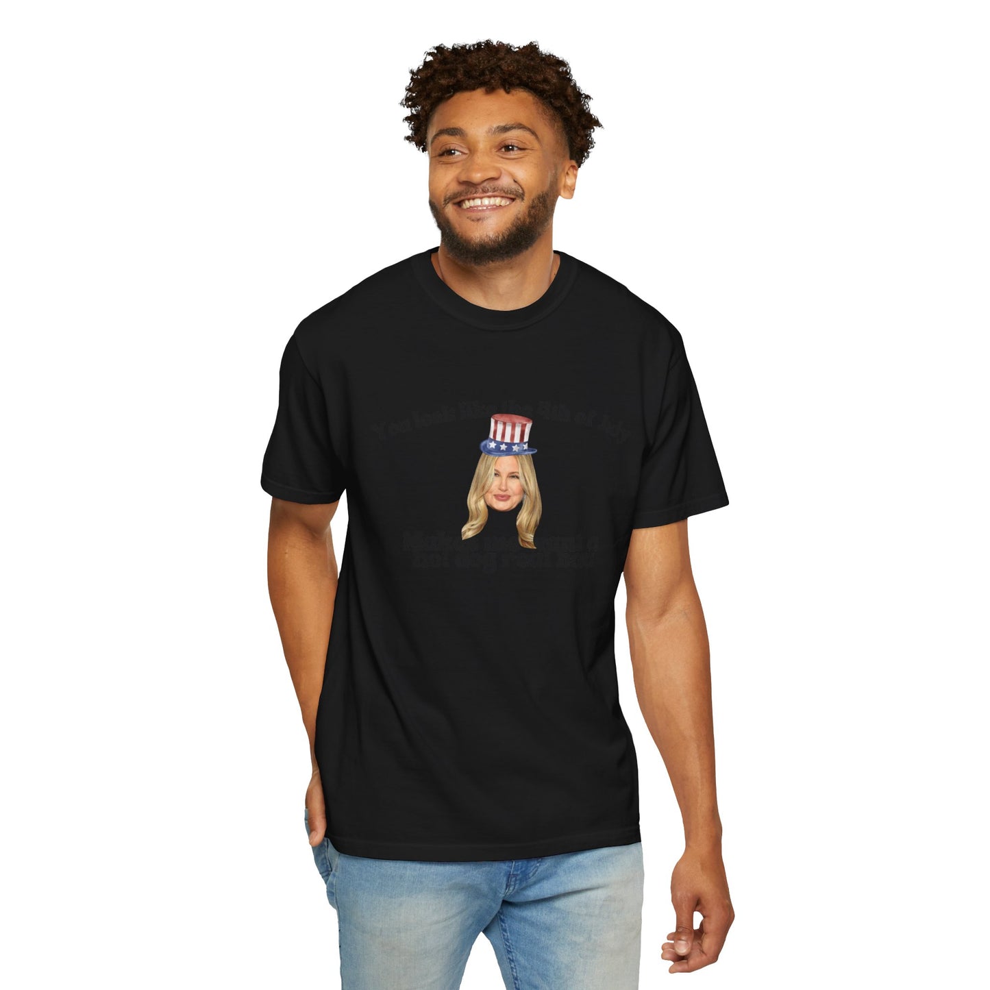 T-Shirt - You Look Like the 4th of July Makes Me Want a Hot Dog Real Bad v2