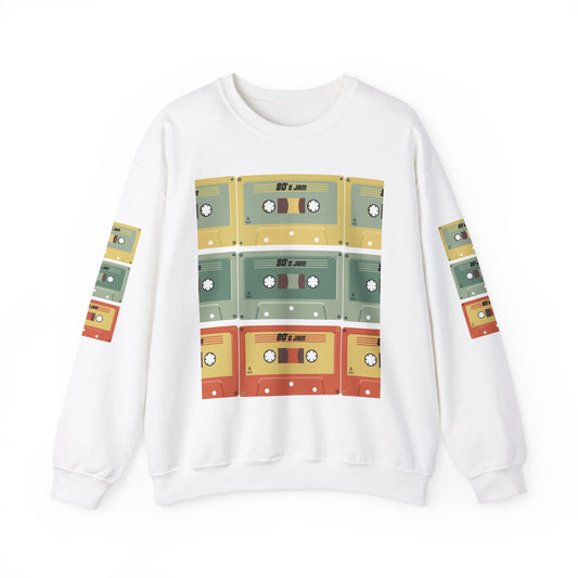 Vintage Cassette Tape Unisex Heavy Blend™ Crewneck Sweatshirt