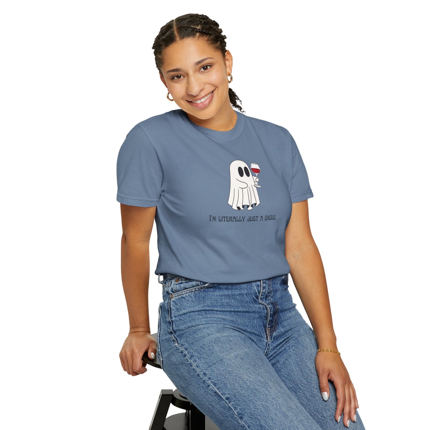 I'm Literally Just a Ghoul Wine Unisex Tee