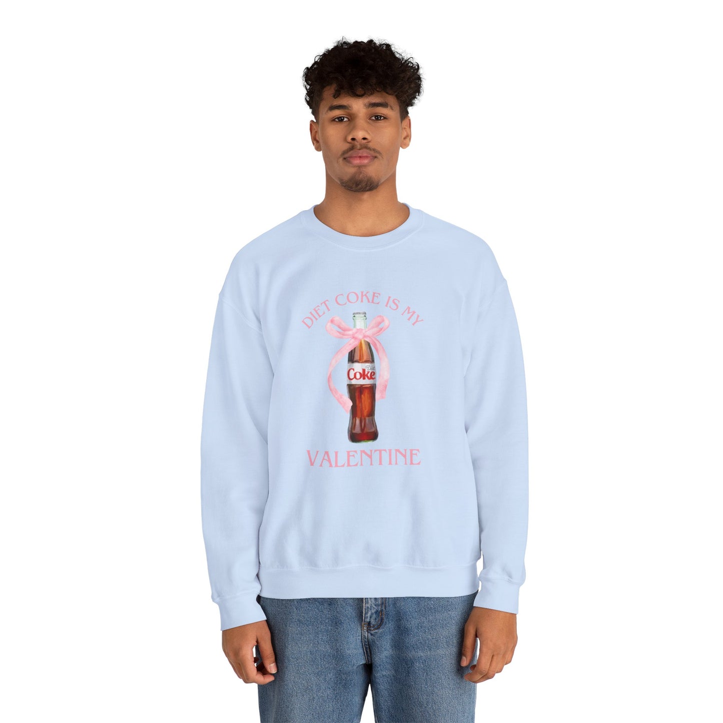 Diet Coke Valentine's Day Sweatshirt - Unisex Heavy Blend Crewneck