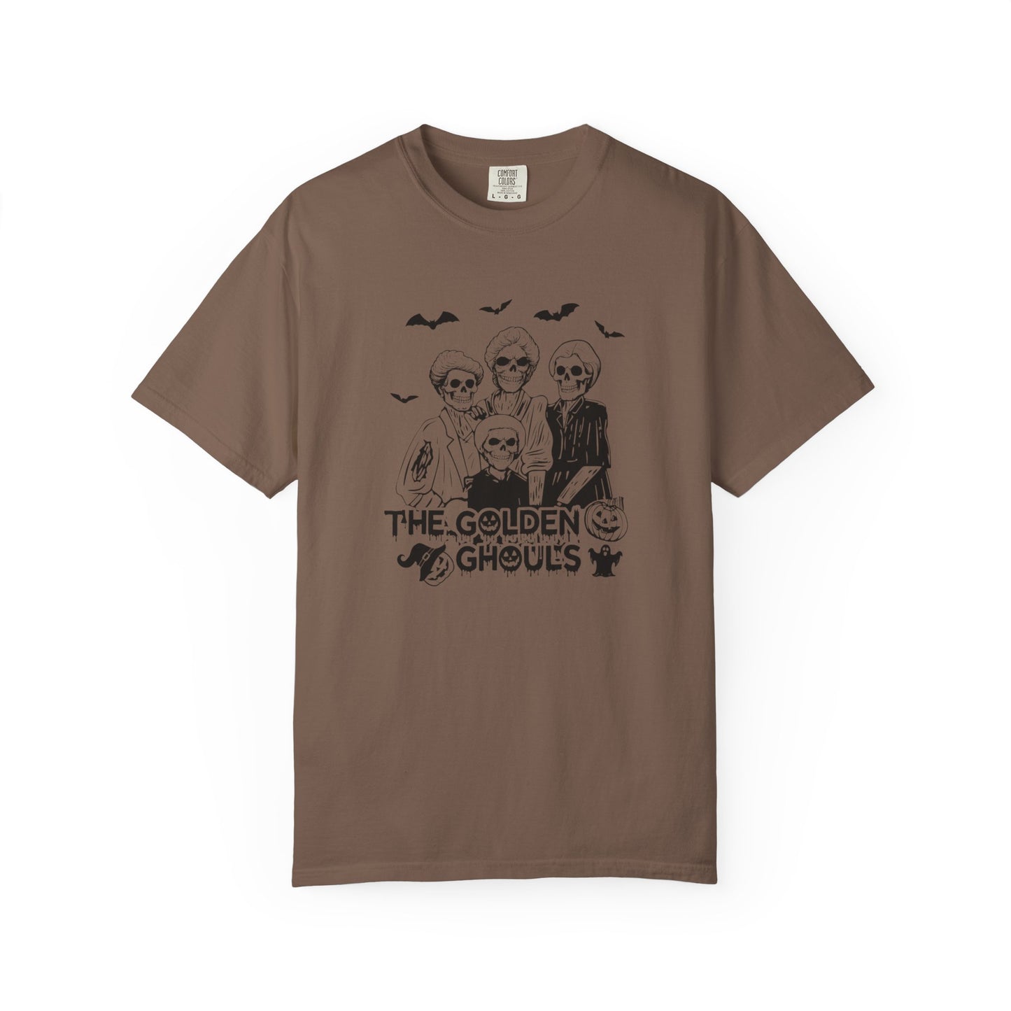 Halloween Graphic Tee, The Golden Ghouls Shirt, Spooky Unisex T-shirt, Fall Fashion, Halloween Costume Top