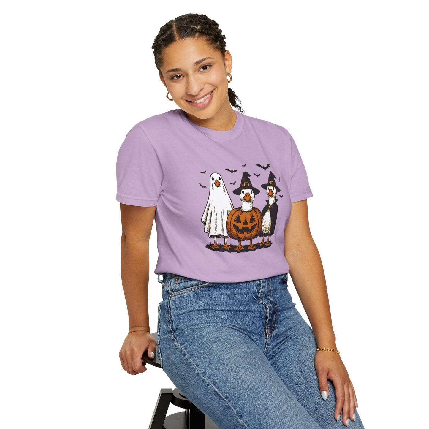 Halloween Goose Graphic T-shirt